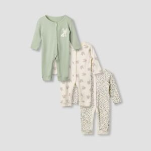 Junior Floral Prints Long Sleeves Sleepsuit