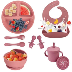 BPA Free Silicone Dining Set